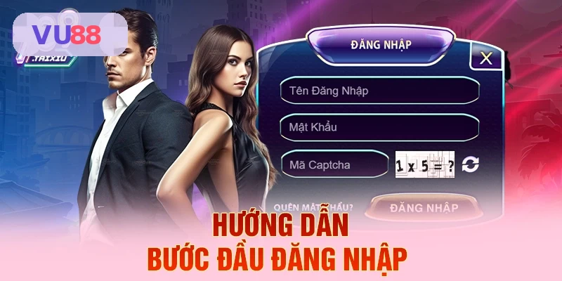 Hướng dẫn đăng nhập VU88 cho người mới